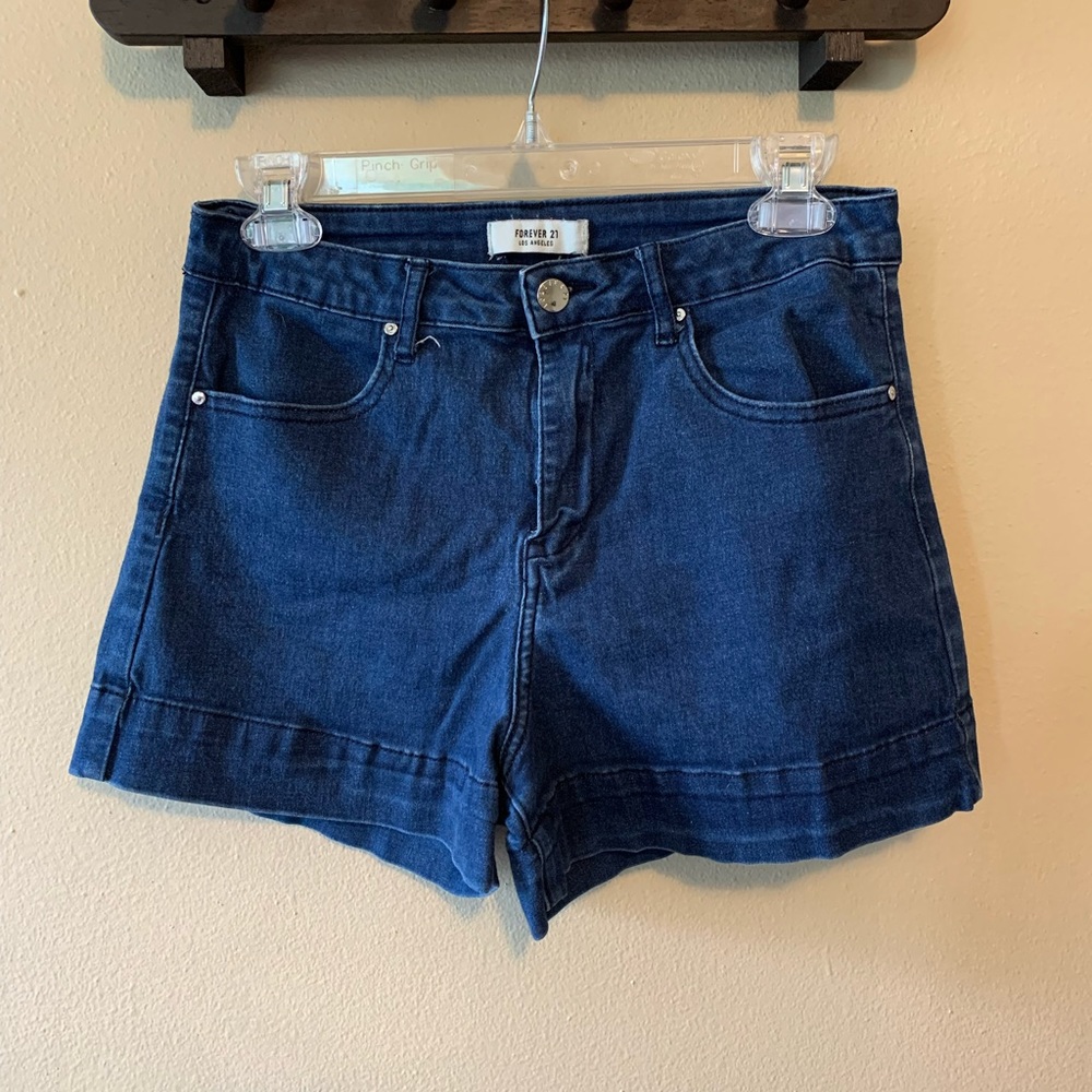 High rise shorts